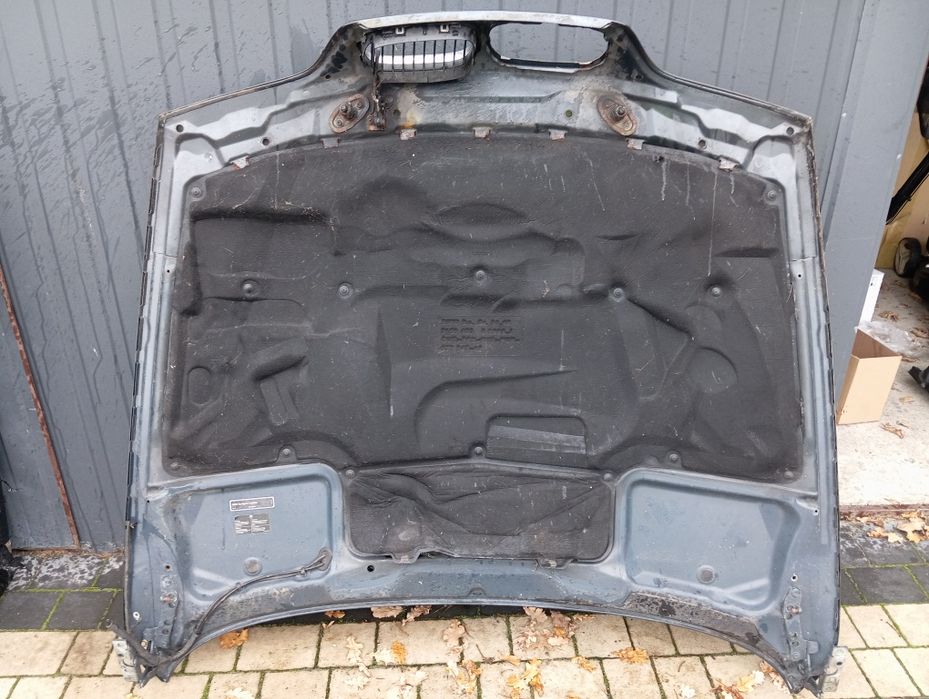 BMW E39 E-39 Maska Pokrywa silnika Pod kolor FJORDGRAU-Metalic