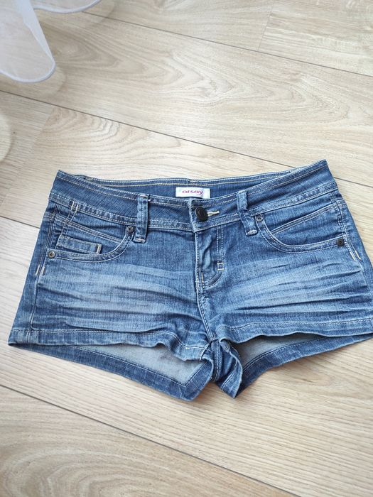Krótkie spodenki jeansowe Orsay r.34