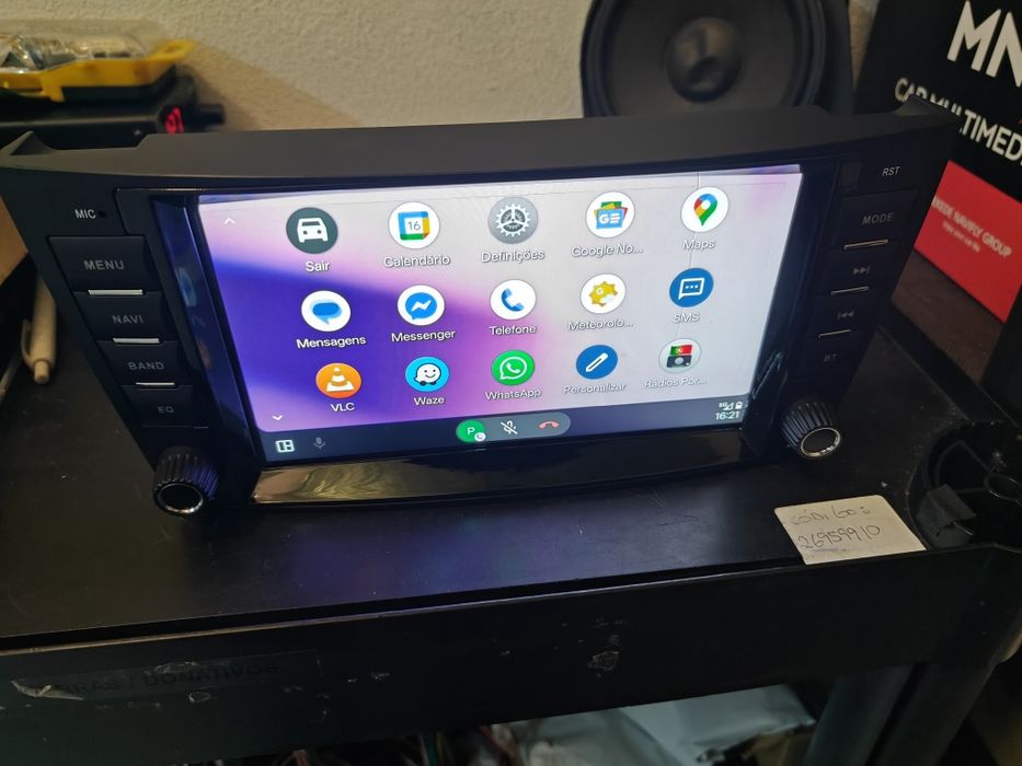 Radio Android 7" Mercedes E W211 (4+32 GB) + CARPLAY e Android auto