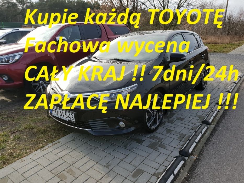 SKUP AUT TOYOTA Corolla MERCEDES Sprinter  Zapłacę Najlepiej Zadzwoń!!
