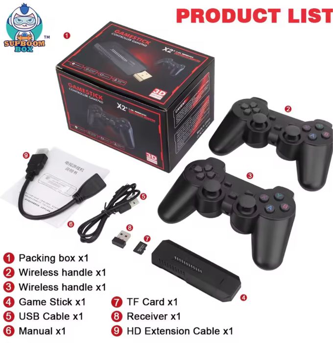 Consola Stick 30000 Jogos