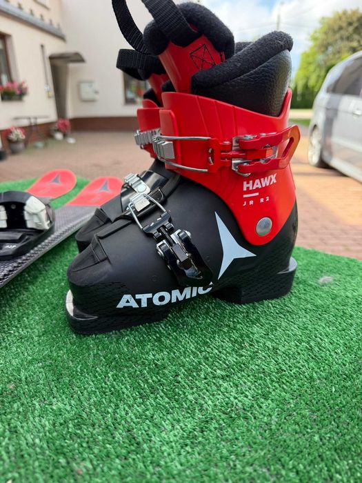 Zestaw narciarski dla dziecka Atomic Redster J2 90cm + Buty Atomic Hawx JR R2 18-18,5