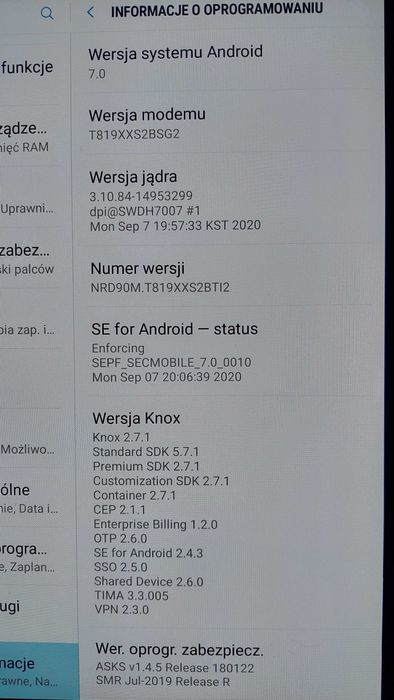 Tablet Samsung Galaxy S2 9.7" LTE SM-T819 Czarny