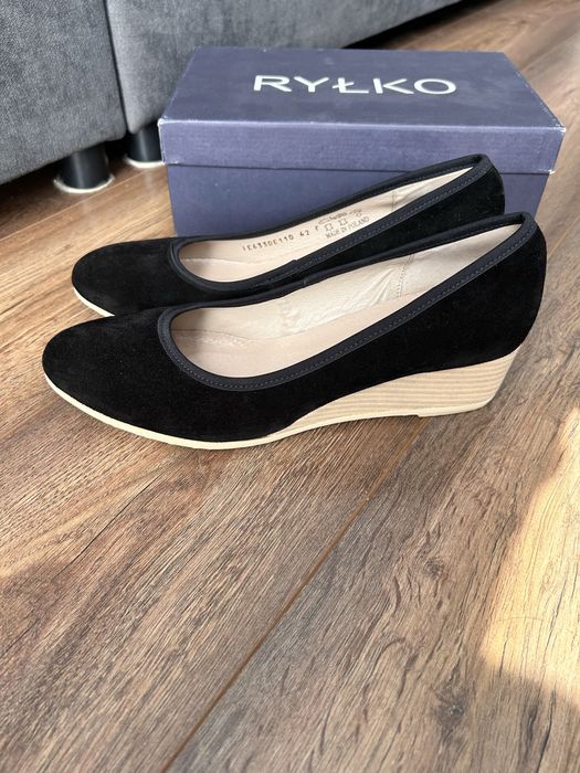 Buty skórzane  NOWE, Ryłko 42