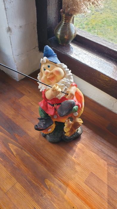 Статуетка Гном-риболов
