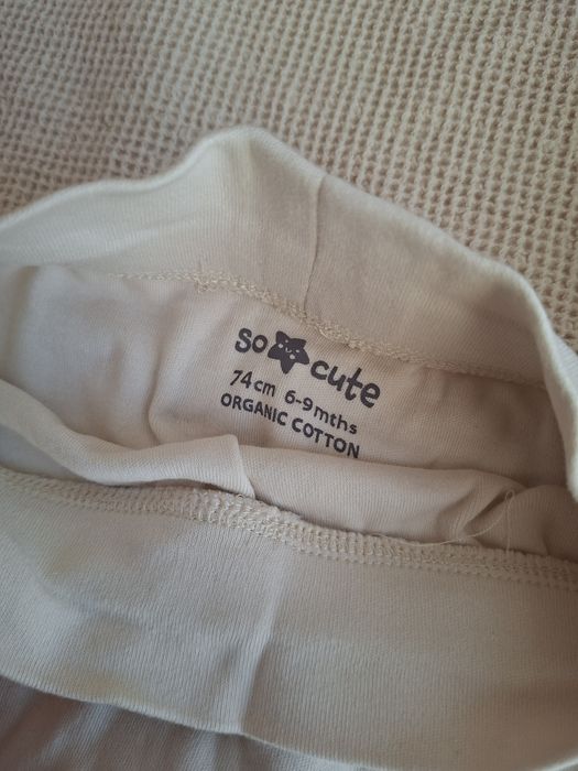 Legginsy niemowlęce rozmiar 74 - 6 sztuk