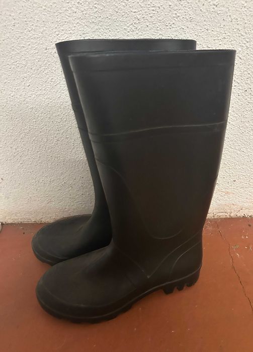 Botas galochas para chuva