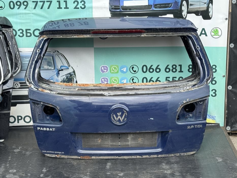Ляда Пассат Б6 кришка багажника passat B6 кляпа універсал vw дверь