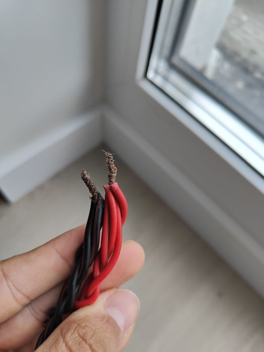 Kabel głośnikowy warkocz