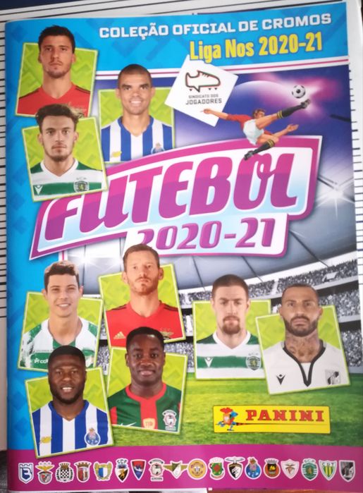 Cadernetas Completamente (NOVAS) do Futebol 2020-21 Liga NOS