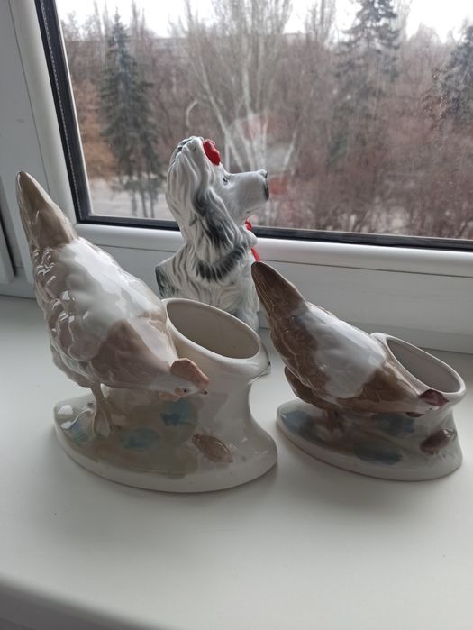 Винтажные,фарфоровые статуэтки.