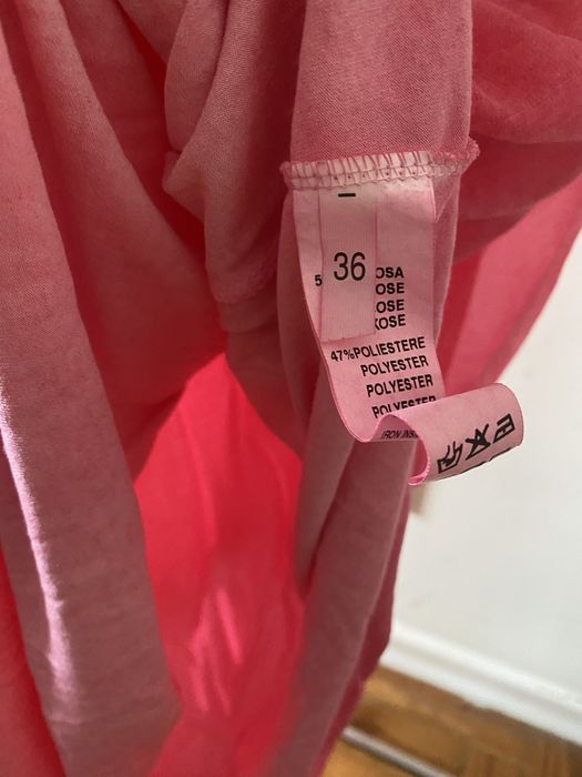 Vestido rosa para mulher