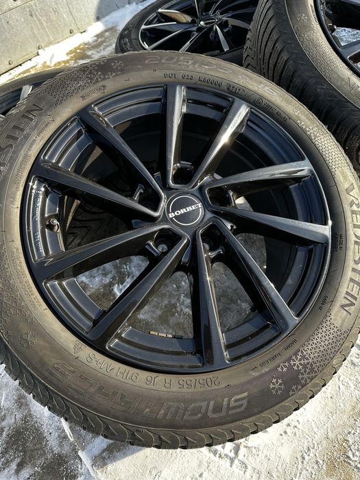 Диски 5/112 R16 +Зимові шини Volkswagen Touran Golf Passat Audi Skoda