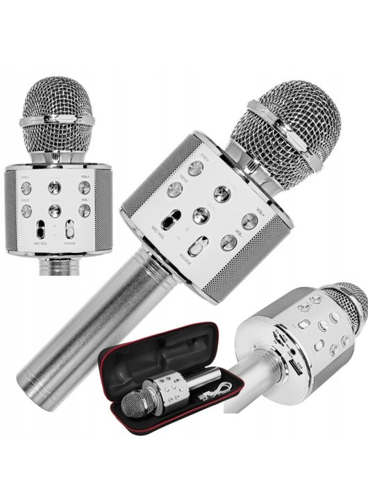 MAGIC SELECT Mikrofon do karaoke z głośnikiem Bluetooth