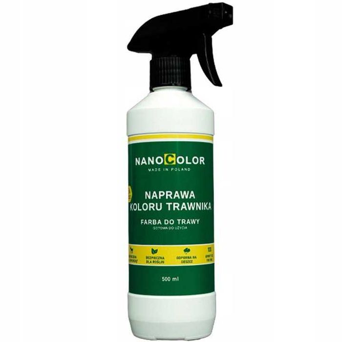 Farba do trawy NANOCOLOR 500ml Łódź