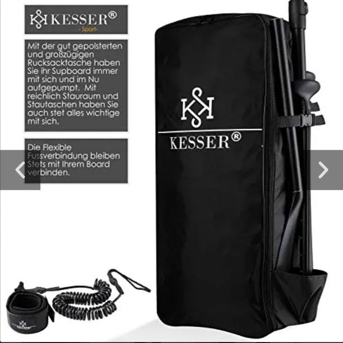 DESKA SUP  305CM Pompowania PLECAK