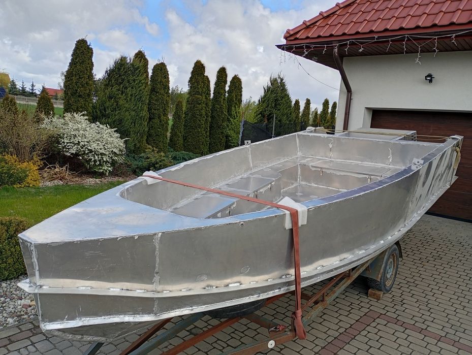 Łódka łódź motorówka z aluminium 6,25 m