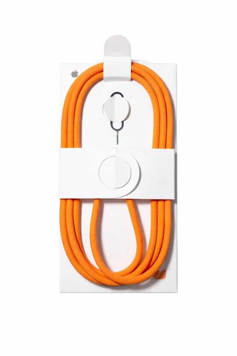 Apple Kabel USB-C USB-C 1 m | Oplot | Pomarańczowy | Nowy