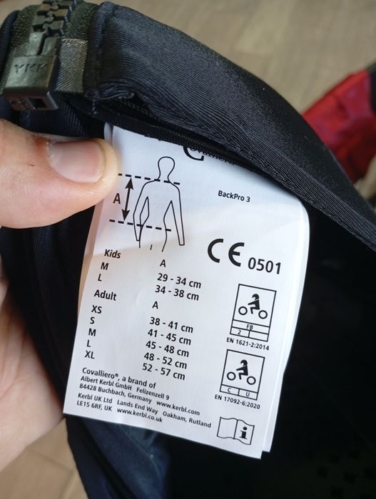 Colete de proteção equitação