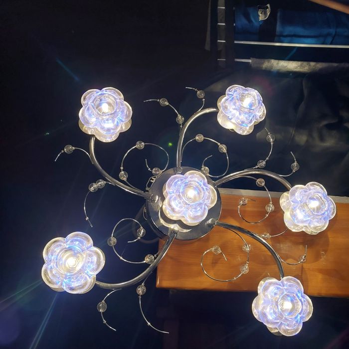 Lampa sufitowa 3 kolory + pilot
