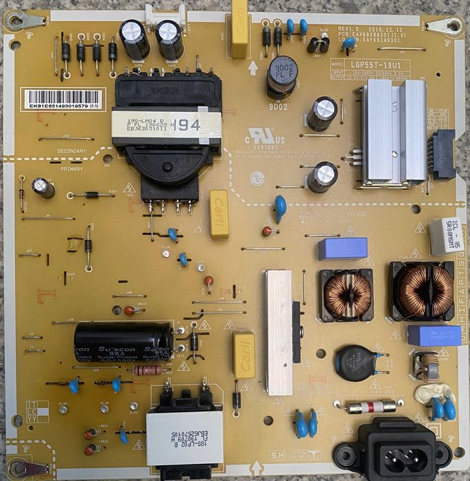 LG 55UM7610PLB Peças  EAX68284.301  EAY65149.301 EAX68253.604 Testadas