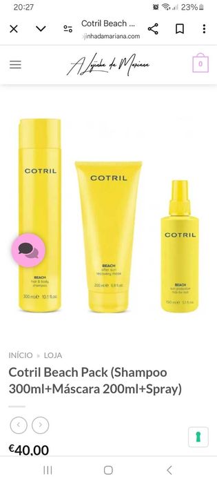 Produtos cotril novos
