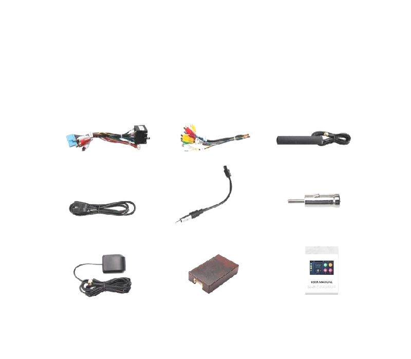 AUTO RÁDIO GPS ANDROID 12 PARA FIAT 500 07-15