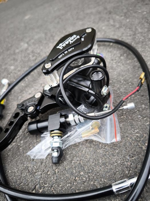 Ручка зчеплення гідравлічна на мотоцикл, ендуро, ручка легкого вижима