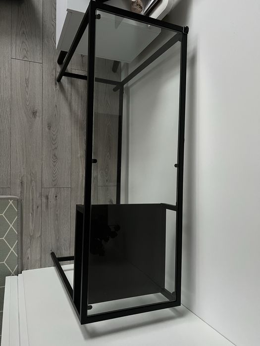Biurko szklane gablotka IKEA VITTSJO 100x36