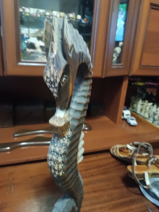 Деревянный морской конек