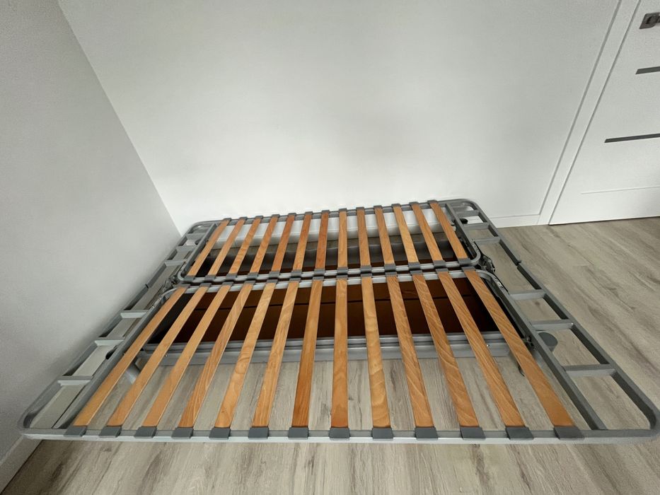 Beddinge Ikea Rama sofy+pojemnik na pościel