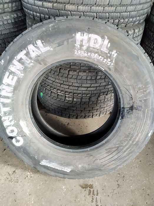 Шини б/у резіна 295 80 22,5 Континенталь 4 моделі