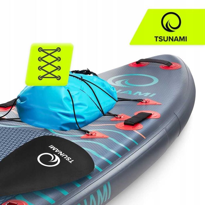 Саш дошка надувна TSUNAMI T03 нова двошарова 350 см