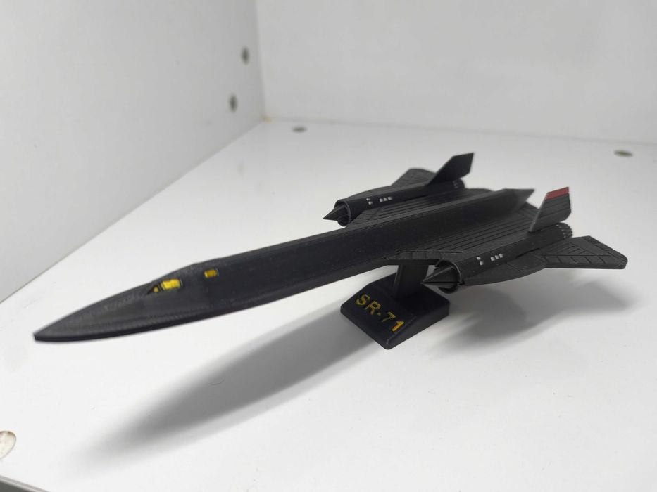Lockheed SR-71 Blackbird– Model 3D