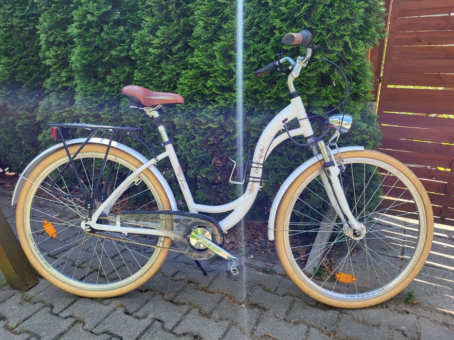 Rower miejski aluminiowy 7 biegowy Nexus dynamo