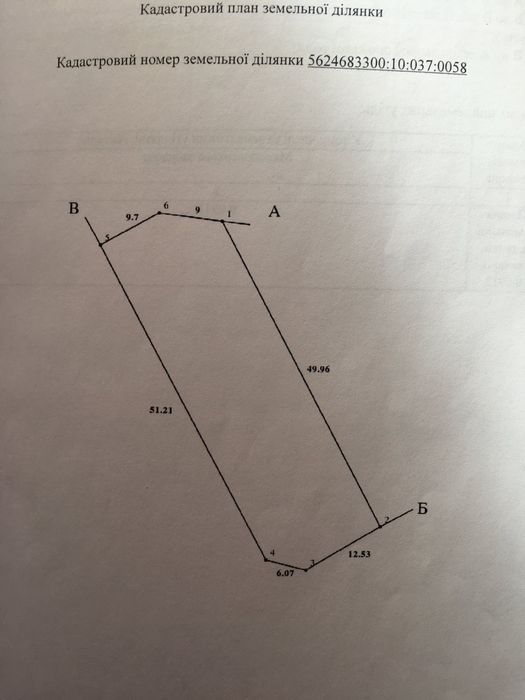 Продам земельну ділянку
