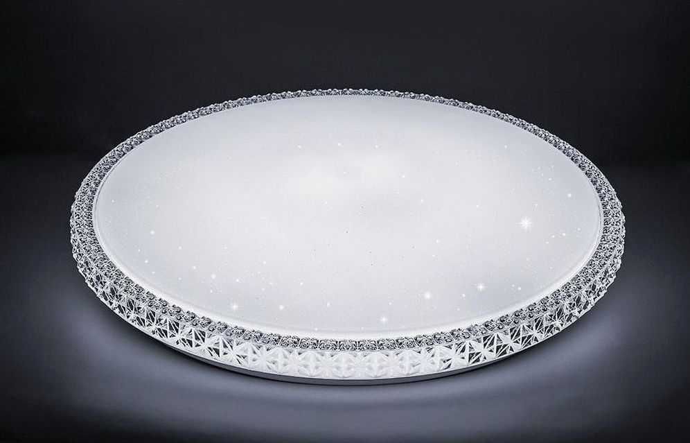 Стельова LED люстра Кришталь 24-90W – світильник, бра, пульт