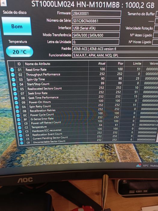 Disco externo Verbatim 1 TB Store n Go na caixa