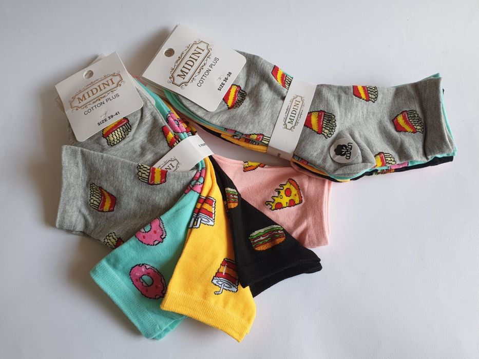 GiftBOX kolorowe skarpetki crazy socks Mix kolorow