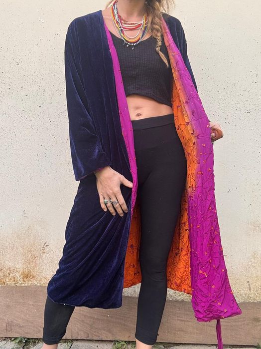 Kimono narzutka płaszcz