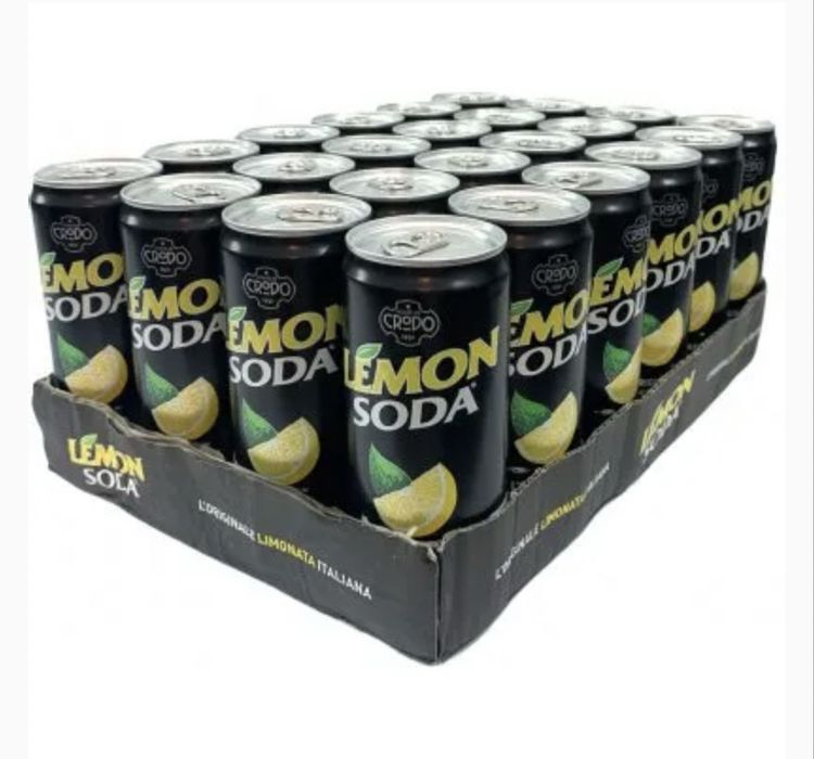 Lemon Soda zgrzewka 24 x 330 ml włoska lemoniada
