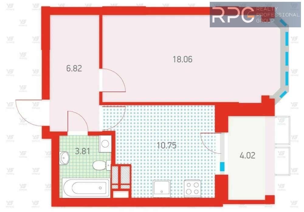 Продам 1к квартиру 43м2, ЖК Чарівне місто