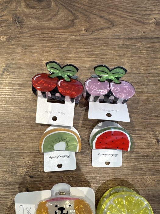 Lote 6 molas para o cabelo NOVAS