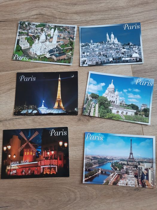 Widokówki z paryża