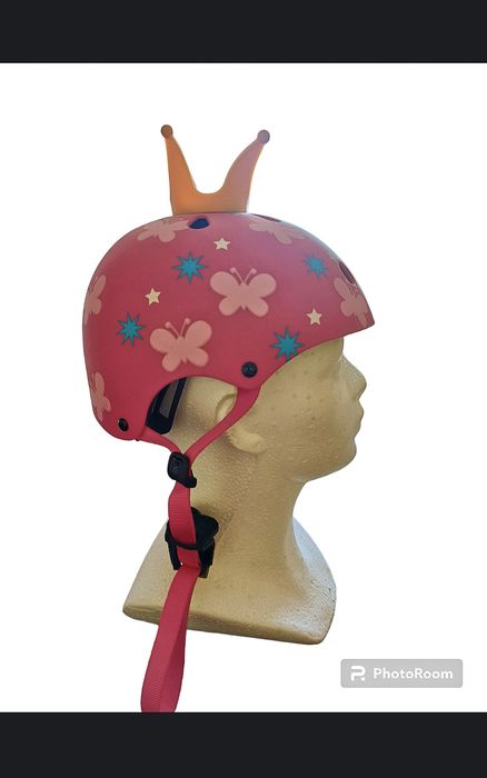 Kask Rowerowy różowy