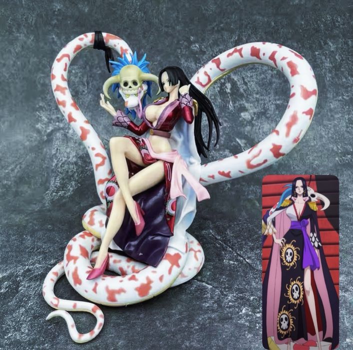 Нова велика фігурка Empress Boa Hancock on a Snake One Piece