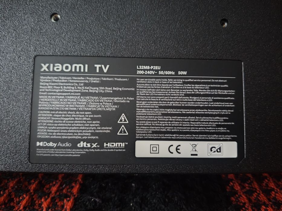Telewizor Xiaomi 32 cale nowy z gwarancją