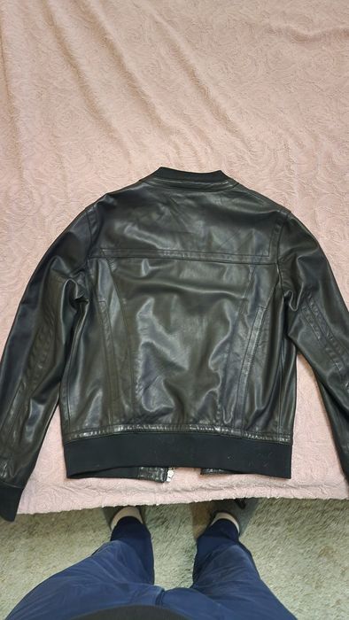 Куртка кожаная bikkembergs