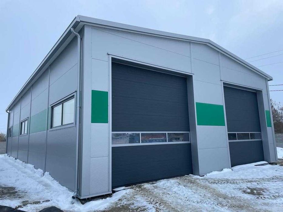 hala stalowa 264m2 warsztat magazyn konstrukcja stalowa Re-Bud