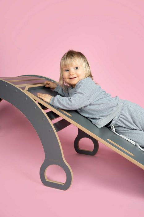 DUŻY bujak montessori + DUŻA zjeżdżalnia DRABINKA